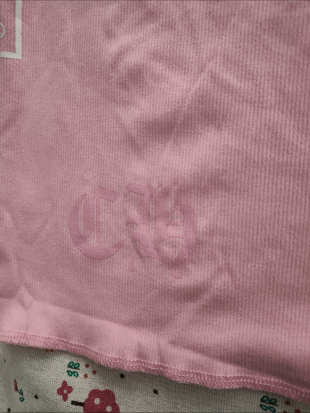 Chrome Hearts Pink Ribbed Tank Top Dress - Picture 3 of 7